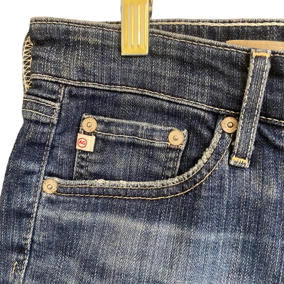 ADRIANO GOLDSCHMEID WOMEN'S THE HAILEY EX-BOYFRIEND ROLL UP DENIM SHORTS SZ 26 - Picture 4 of 7